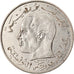 Coin, Tunisia, 1/2 Dinar, 1968, Paris, EF(40-45), Nickel, KM:291