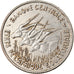 Coin, EQUATORIAL AFRICAN STATES, 100 Francs, 1967, Paris, EF(40-45), Nickel
