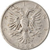 Coin, Albania, 1/2 Lek, 1926, Rome, EF(40-45), Nickel, KM:4