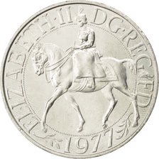 Moneda, Gran Bretaña, Elizabeth II, 25 New Pence, 1977, EBC+, Cobre - níquel