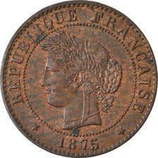 Münze, Frankreich, Cérès, Centime, 1875, Paris, SS, Bronze, KM:826.1