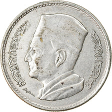 Coin, Morocco, Mohammed V, Dirham, 1960, Paris, EF(40-45), Silver, KM:55