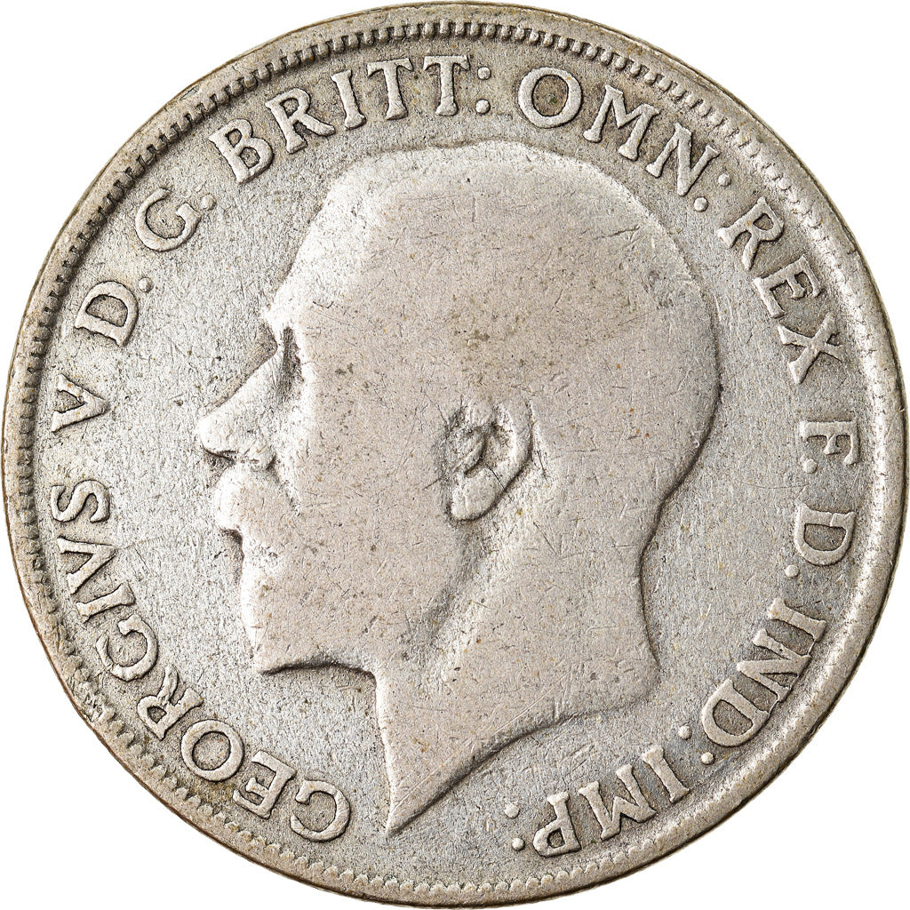 Coin, Great Britain, George V, Florin, Two Shillings, 1921, EF(40-45), Silver