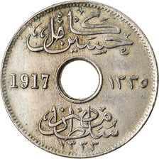 Münze, Ägypten, Hussein Kamil, 5 Milliemes, 1917, SS, Copper-nickel, KM:315
