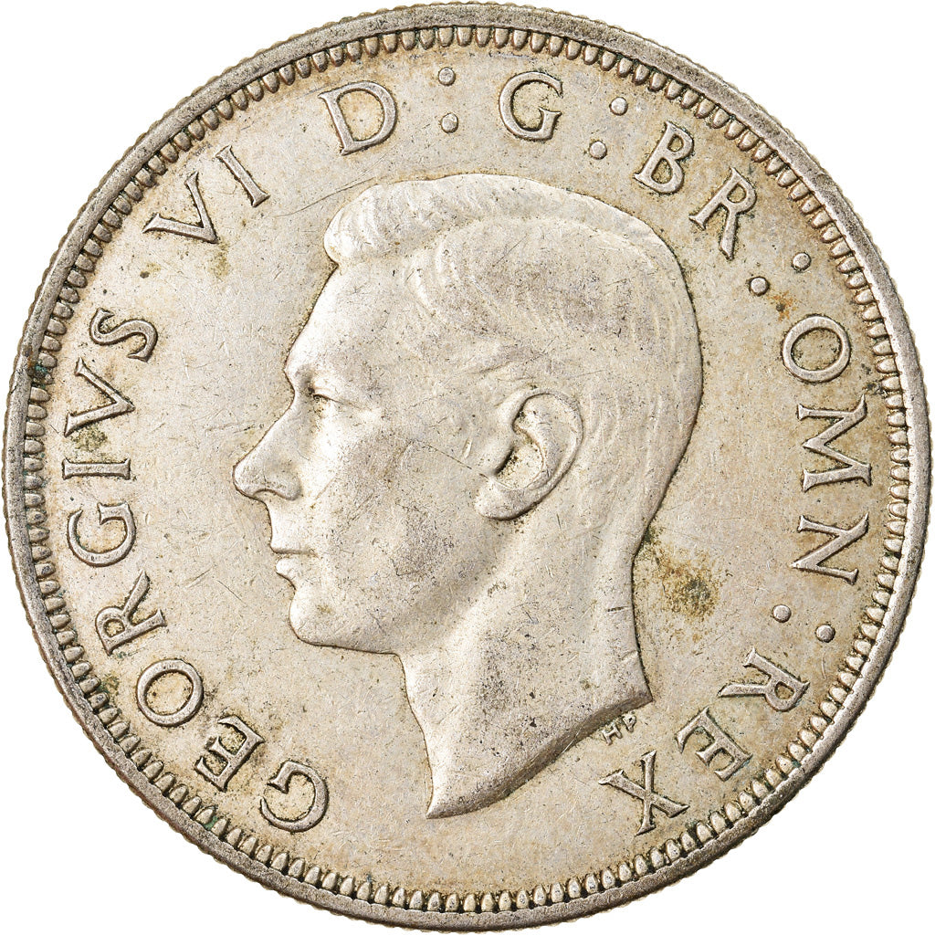 Coin, Great Britain, George VI, 1/2 Crown, 1946, EF(40-45), Silver, KM:856
