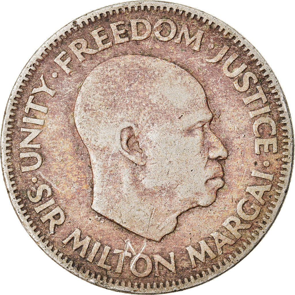 Coin, Sierra Leone, 20 Cents, 1964, British Royal Mint, VF(30-35)