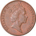 Coin, Australia, Elizabeth II, Cent, 1987, Melbourne, EF(40-45), Bronze, KM:78