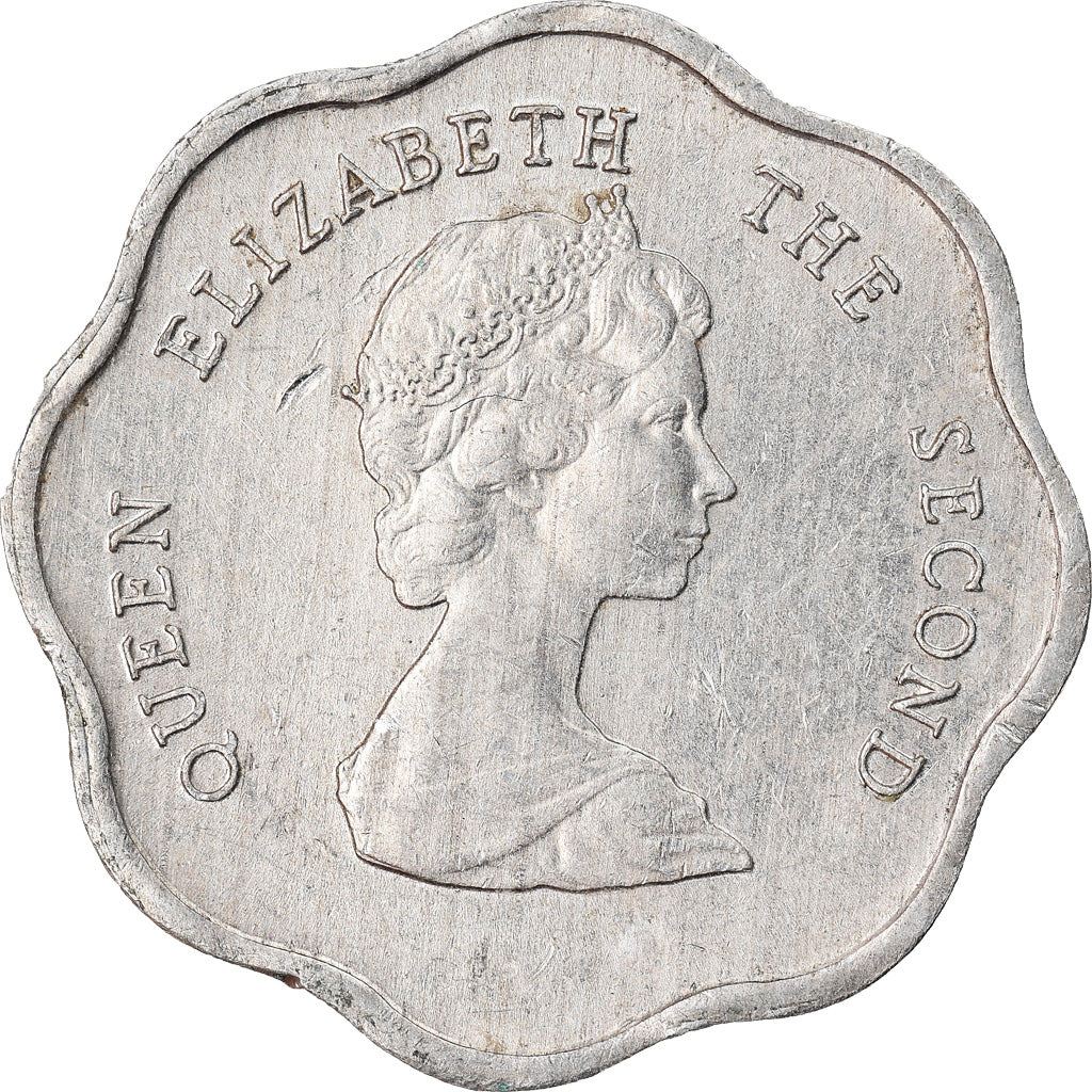 Münze, Osten Karibik Staaten, Elizabeth II, Cent, 1989, SS, Aluminium, KM:10