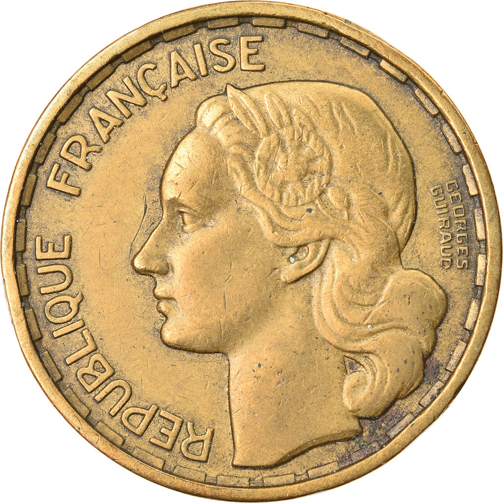 Monnaie, France, Guiraud, 20 Francs, 1950, Beaumont - Le Roger, TTB