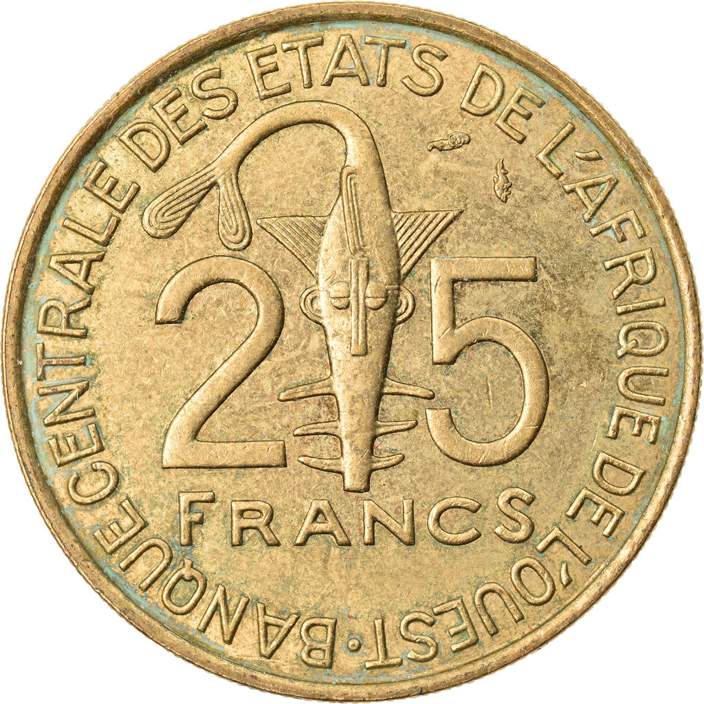 Moneta, Stati dell'Africa occidentale, 25 Francs, 1984, Paris, BB