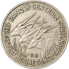 Coin, EQUATORIAL AFRICAN STATES, 50 Francs, 1961, Paris, EF(40-45)