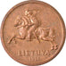 Münze, Lithuania, 20 Centu, 1991, SS, Bronze, KM:89