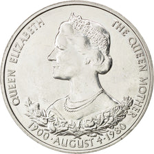 GUERNSEY, 25 Pence, 1980, KM #35, MS(60-62), Copper-Nickel, 38.61, 28.53