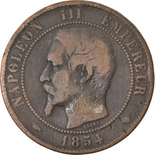 Coin, France, Napoleon III, Napoléon III, 10 Centimes, 1854, Marseille