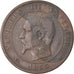 Coin, France, Napoleon III, Napoléon III, 10 Centimes, 1855, Strasbourg