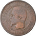 Munten, Frankrijk, Napoleon III, Napoléon III, 10 Centimes, 1856, Marseille