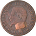 Moeda, França, Napoleon III, Napoléon III, 5 Centimes, 1853, Paris, VF(30-35)