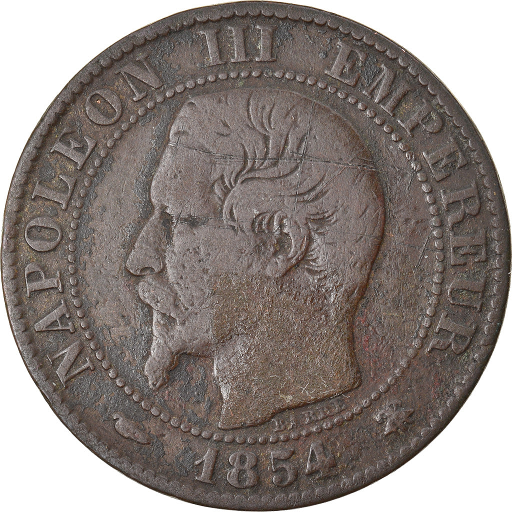 Coin, France, Napoleon III, Napoléon III, 5 Centimes, 1854, Strasbourg