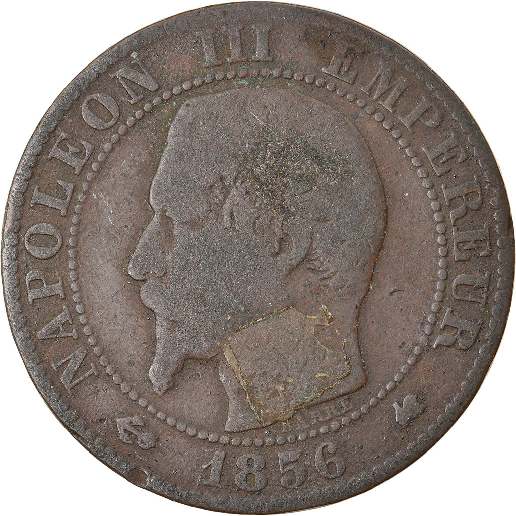 Münze, Frankreich, Napoleon III, Napoléon III, 5 Centimes, 1856, Bordeaux, S+