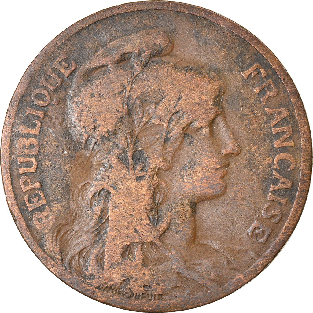 Monnaie, France, Dupuis, 5 Centimes, 1900, Paris, TB+, Bronze, Gadoury:165