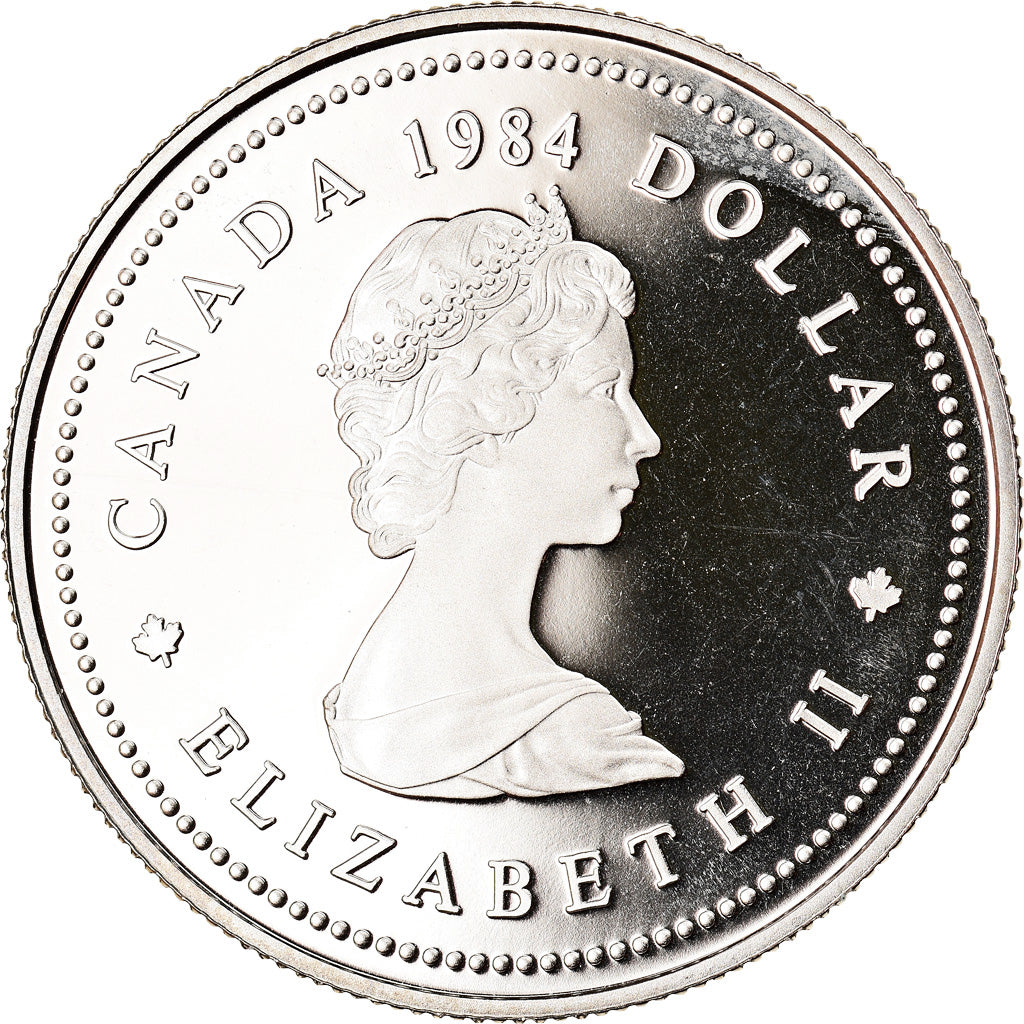 Coin, Canada, Elizabeth II, Dollar, 1984, Royal Canadian Mint, Ottawa, MS(63)