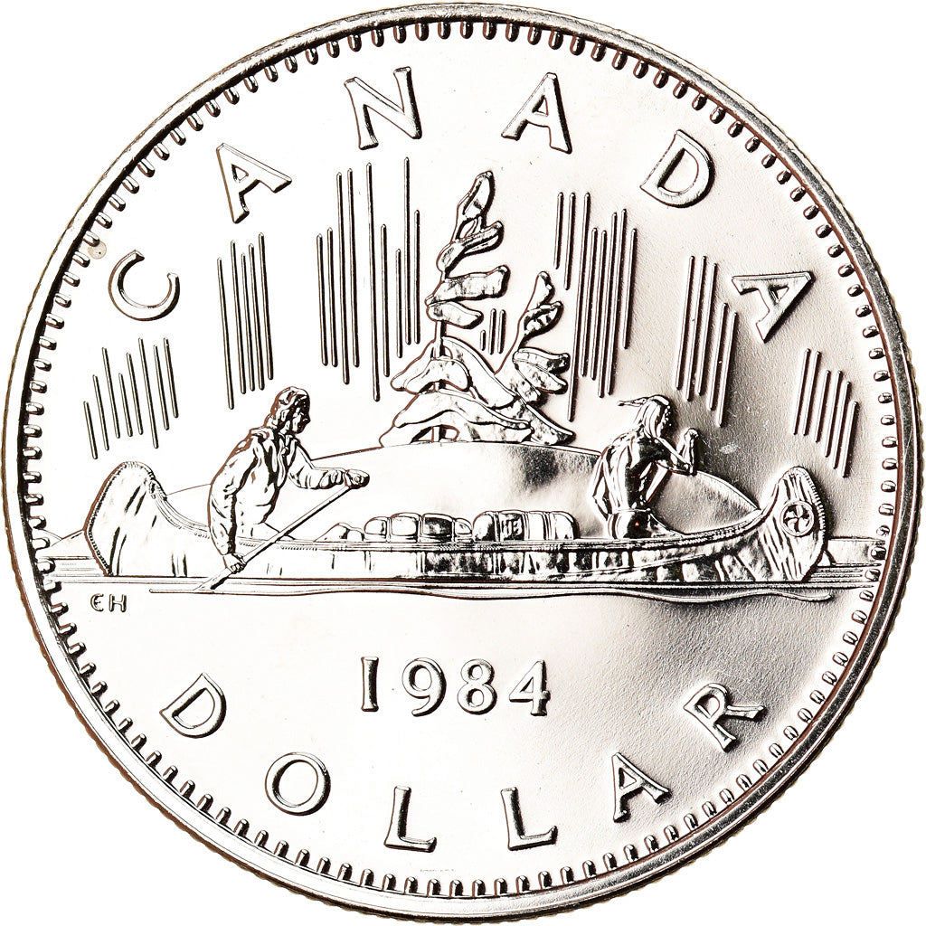 Coin, Canada, Elizabeth II, Dollar, 1984, Royal Canadian Mint, Ottawa, MS(63)
