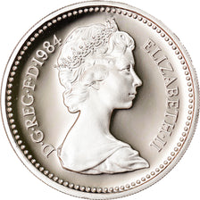 Coin, Great Britain, Elizabeth II, Pound, 1984, MS(64), Silver, KM:934a