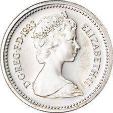 Coin, Great Britain, Elizabeth II, Pound, 1983, AU(50-53), Silver, KM:933a