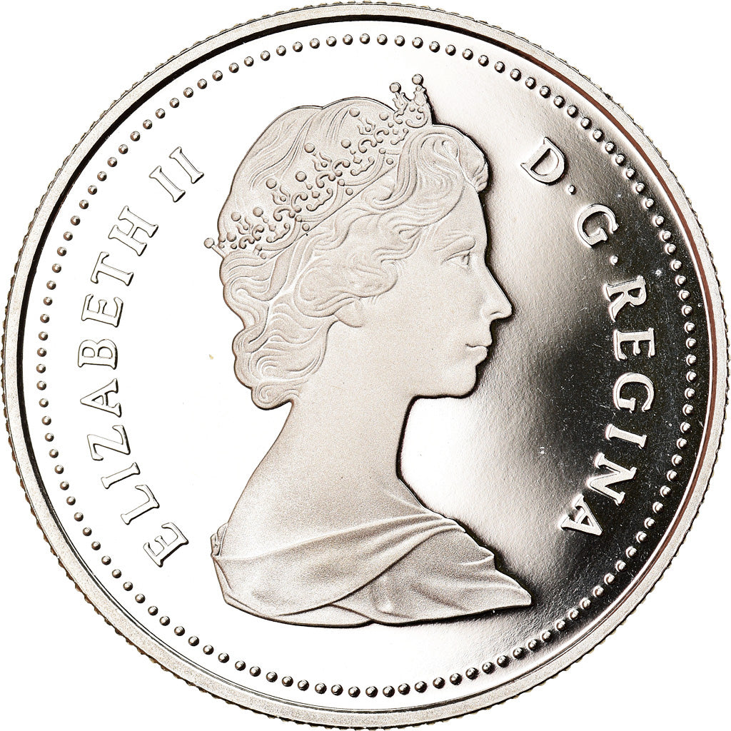 Coin, Canada, Elizabeth II, Dollar, 1986, Royal Canadian Mint, Ottawa, MS(64)
