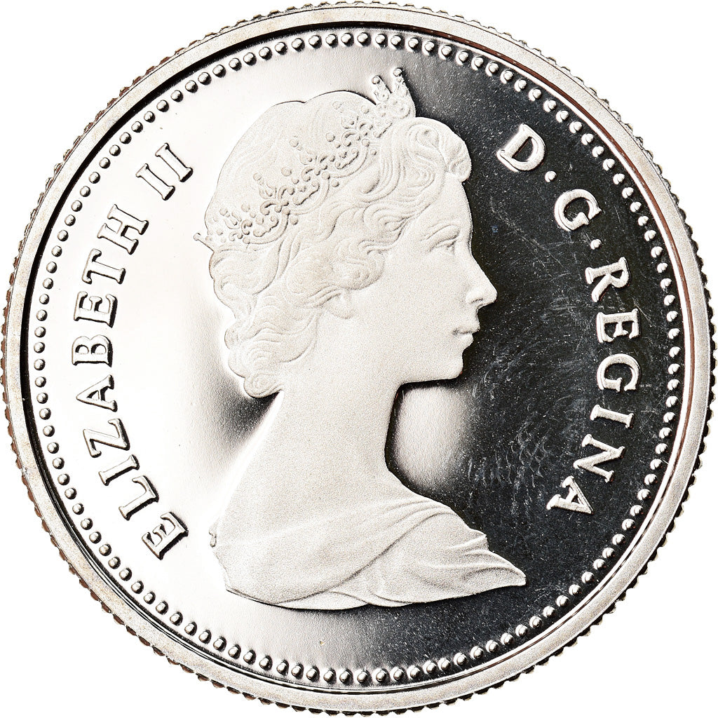 Moneta, Canada, Elizabeth II, 25 Cents, 1986, Royal Canadian Mint, Ottawa, SPL+