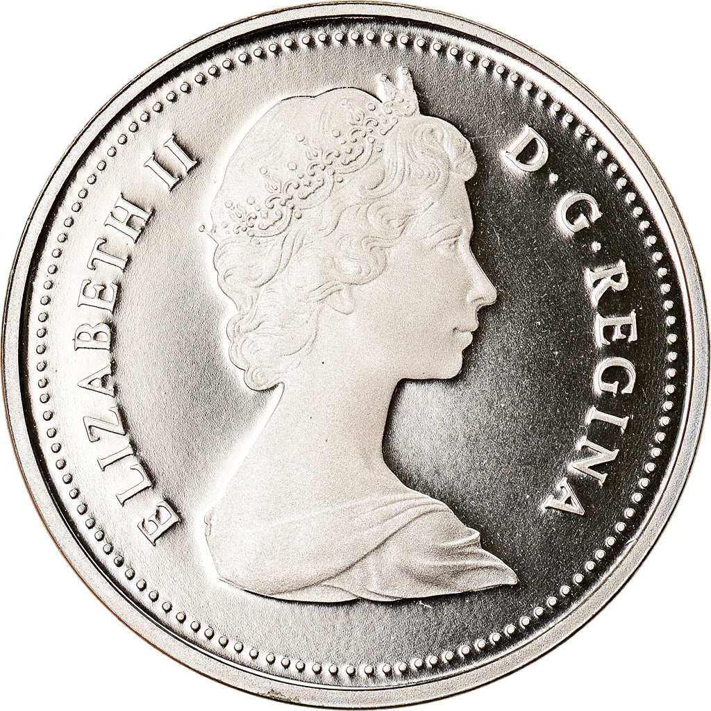 Moneta, Canada, Elizabeth II, 5 Cents, 1986, Royal Canadian Mint, Ottawa, SPL+
