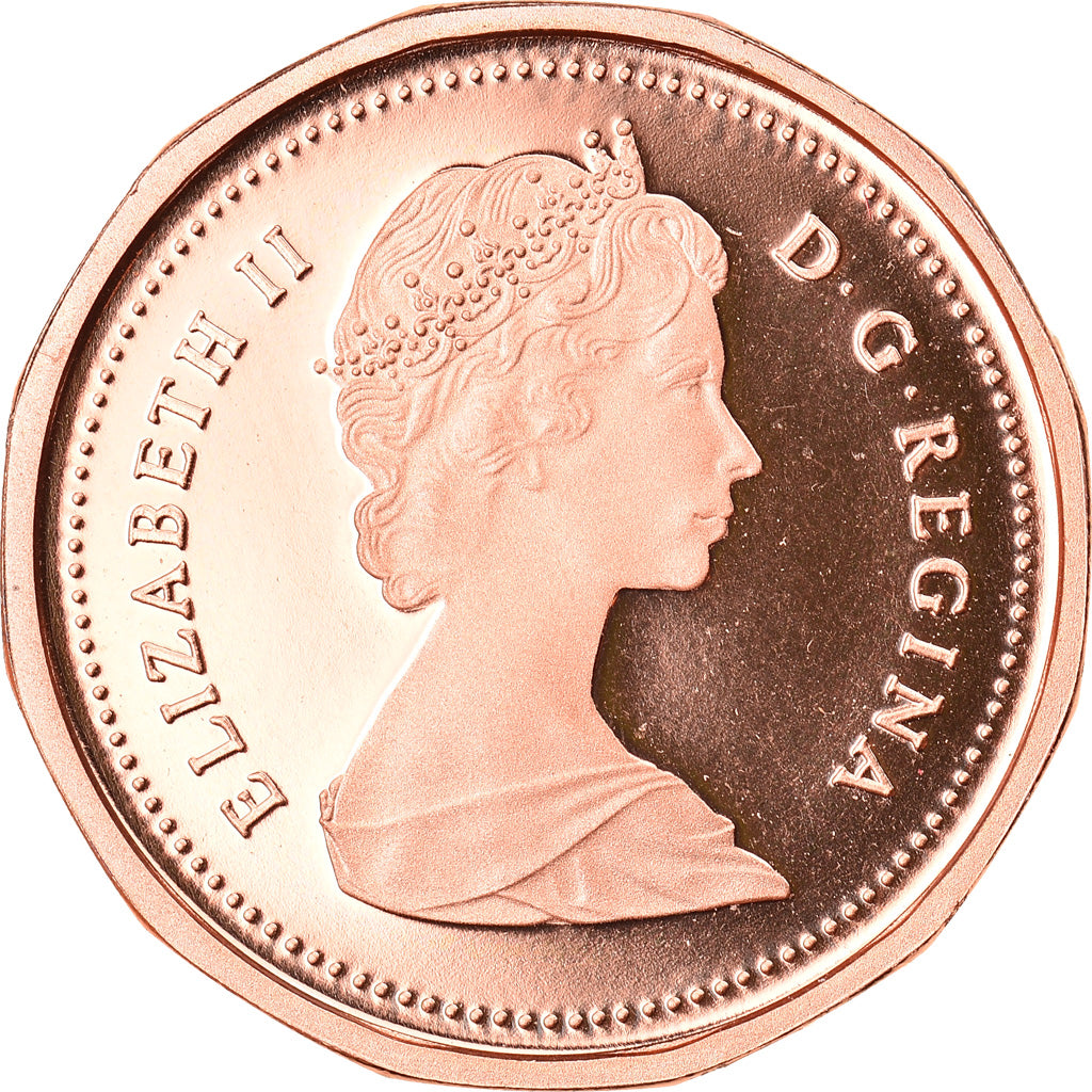 Moneta, Canada, Elizabeth II, Cent, 1986, Royal Canadian Mint, Ottawa, SPL+