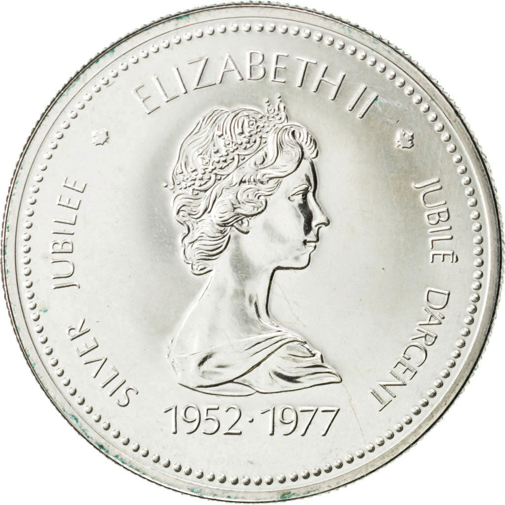 Canada, Elizabeth II, Dollar, 1977, Ottawa, SPL, Argento, KM:118