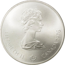 Coin, Canada, Elizabeth II, 5 Dollars, 1976, Ottawa, MS(63), Silver, KM:110