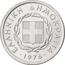 Coin, Greece, 20 Lepta, 1976, AU(55-58), Aluminum, KM:114