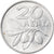 Moneda, Grecia, 20 Lepta, 1973, MBC, Aluminio, KM:104