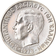 Moneta, Grecia, Constantine II, Drachma, 1973, BB+, Rame-nichel, KM:98