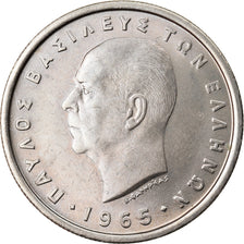 Monnaie, Grèce, Paul I, 2 Drachmai, 1965, TTB+, Copper-nickel, KM:82