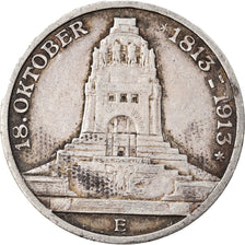 Coin, German States, SAXONY-ALBERTINE, Friedrich August III, 3 Mark, 1913