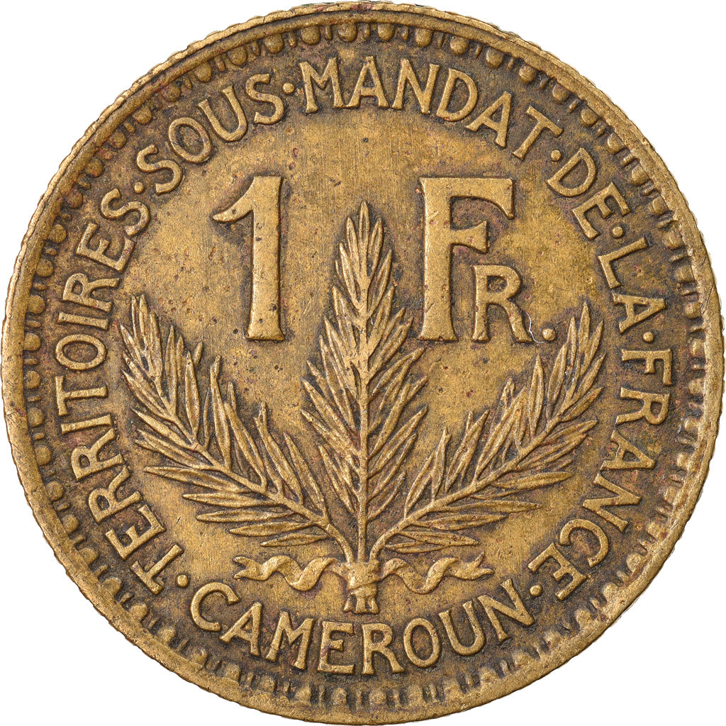 Coin, Cameroon, Franc, 1926, Paris, EF(40-45), Aluminum-Bronze, KM:2