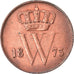 Munten, Nederland, William III, Cent, 1873, FR+, Koper, KM:100