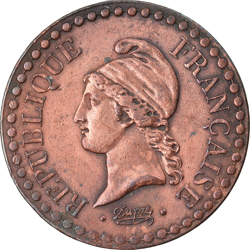 Münze, Frankreich, Dupré, Centime, 1851, Paris, S+, Bronze, KM:754, Gadoury:84