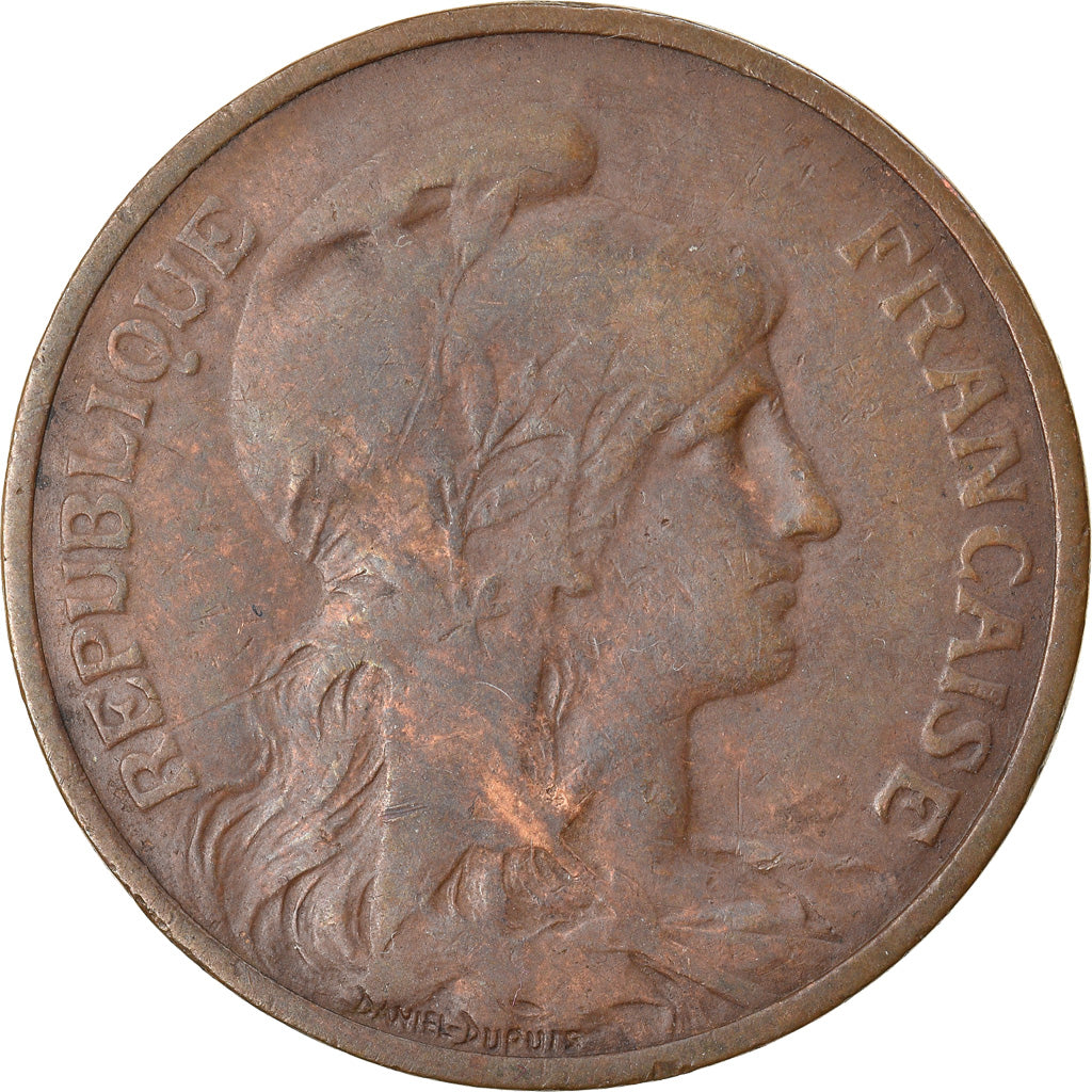 Coin, France, Dupuis, 5 Centimes, 1904, Paris, VF(30-35), Bronze, KM:842