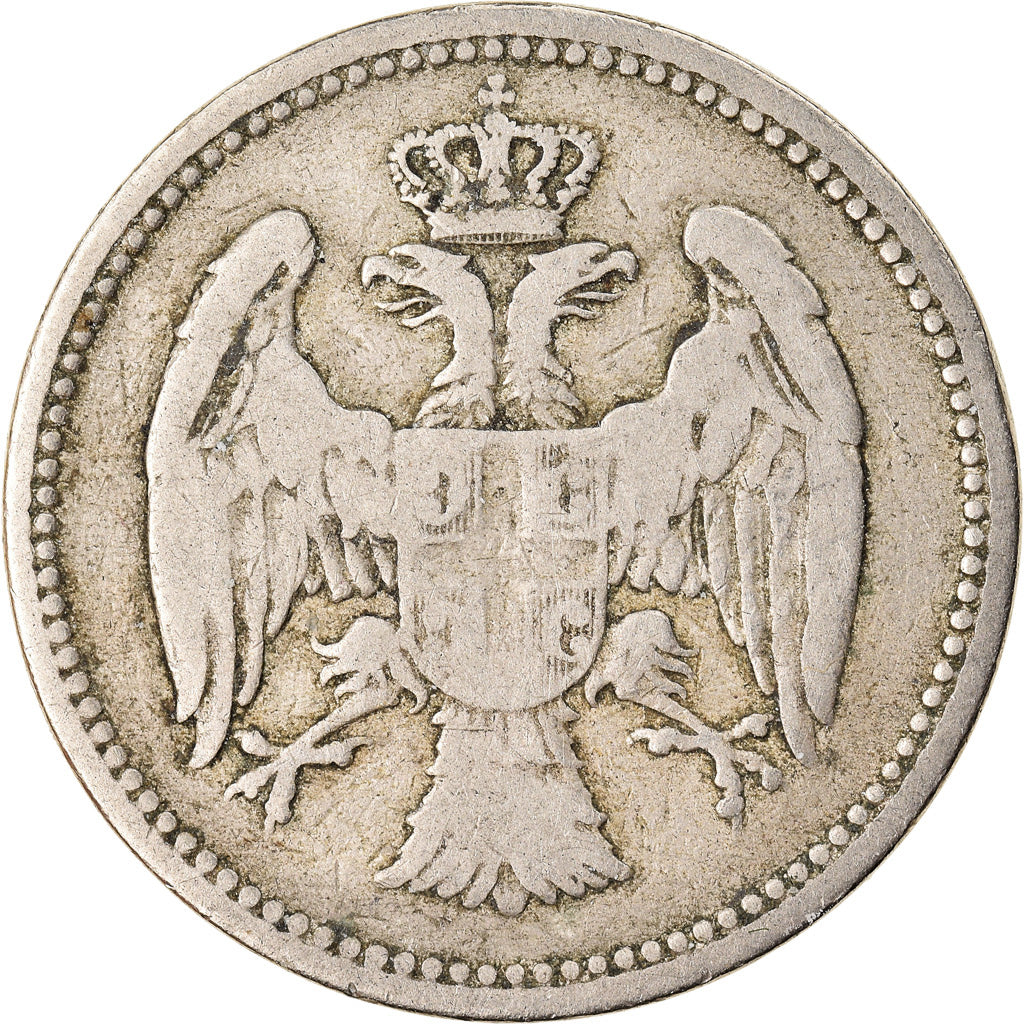 Monnaie, Serbie, Milan I, 20 Para, 1884, TB+, Copper-nickel, KM:20