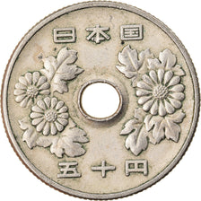 Coin, Japan, Hirohito, 50 Yen, 1970, VF(30-35), Copper-nickel, KM:81