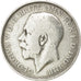 GREAT BRITAIN, Florin, Two Shillings, 1918, KM #817, VF(30-35), Silver, 28.3,...