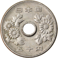 Coin, Japan, Hirohito, 50 Yen, 1970, VF(30-35), Copper-nickel, KM:81