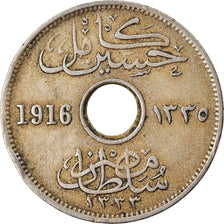 Münze, Ägypten, Hussein Kamil, 5 Milliemes, 1916, SS, Copper-nickel, KM:315