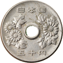 Coin, Japan, Hirohito, 50 Yen, 1967, EF(40-45), Copper-nickel, KM:81