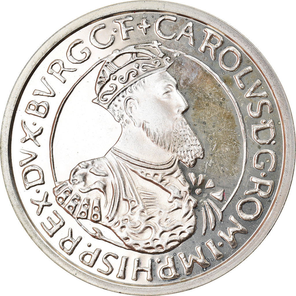 Monnaie, Belgique, 5 Ecu, 1988, SUP, Argent, KM:166